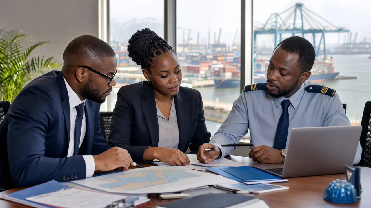 Consultoria de importação e exportação junto ao porto